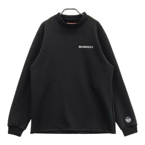 【新品】BEAMS GOLF ビームスゴルフ 2023年モデル ×Disney スウェット トレーナー ブラック系 L [240101182143] ゴルフウェア メンズ