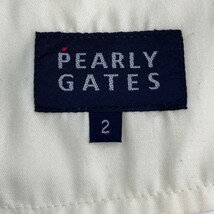 PEARLY GATES パーリーゲイツ 25周年 ストレッチスカート 総刺 ネイビー系 2 [240101182506] ゴルフウェア レディース_画像4