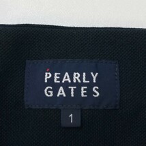 PEARLY GATES パーリーゲイツ 2022年モデル 半袖ポロシャツ ネイビー系 1 [240101185060] ゴルフウェア レディース_画像4