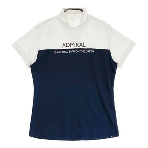 ADMIRAL アドミラル ハイネック半袖Tシャツ ネイビー系 M [240101175351] ゴルフウェア レディース