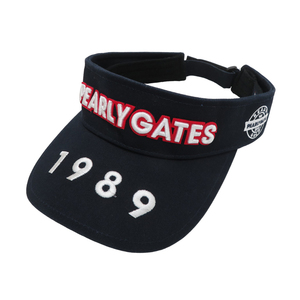 PEARLY GATES パーリーゲイツ サンバイザー ネイビー系 FR [240101185025] ゴルフウェア