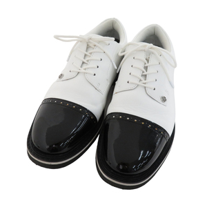 G/FOREji-foaG4MC19EF04 CAP TOE gully van ta- spike less golf shoes white group 26.5 [240101182141] Golf wear men's 