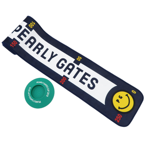 PEARLY GATES パーリーゲイツ CUP2018 パターマット ニコちゃん ネイビー系 [240101180743] ゴルフウェア