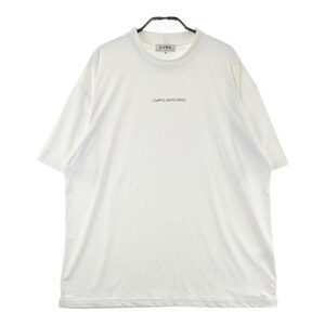 CUARTO UNITED クアルトユナイテッド ハイネック 半袖 インナーTシャツ ホワイト系 XL [240101185286] ゴルフウェア メンズ