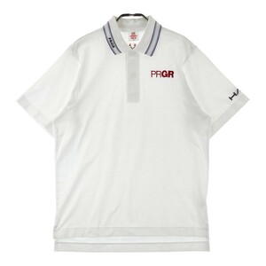 PRGR Professional Proper Pro Gear Rhoto Roote Polo White S [240101172844] Гольф -программ