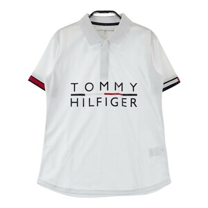 【1円】TOMMY HILFIGER GOLF トミー ヒルフィガーゴルフ 半袖ポロシャツ ホワイト系 M [240101145395] レディース