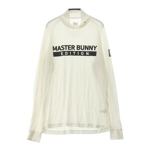 【1円】MASTER BUNNY EDITION マスターバニーエディション ハイネック 長袖 Tシャツ ホワイト系 4 [240101127344] メンズ