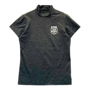 JACK BUNNY ジャックバニー ハイネック 半袖 Tシャツ グレー系 0 [240101185759] ゴルフウェア レディース