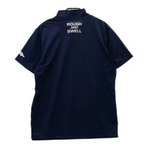 ROUGH&SWELL ラフアンドスウェル 半袖ハイネックTシャツ ネイビー系 M [240101188043] ゴルフウェア メンズ_画像2