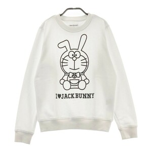 JACK BUNNY Jack ba колено × Doraemon тренировочный футболка оттенок белого 1 [240101104173] Golf одежда женский 