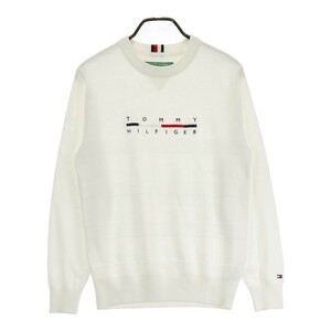 TOMMY HILFIGER GOLF トミー ヒルフィガーゴルフ ニット セーター ホワイト系 M [240101183169] ゴルフウェア メンズ