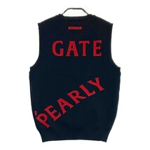 PEARLY GATES パーリーゲイツ ニットベスト ブラック系 0 [240101184988] ゴルフウェア レディース_画像2