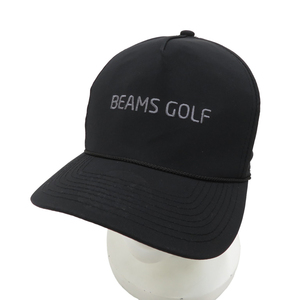 BEAMS GOLF ビームスゴルフ キャップ ブラック系 [240101187549] ゴルフウェア