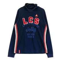 LECOQ GOLF ルコックゴルフ ハイネック 長袖Tシャツ ネイビー系 L [240101186681] ゴルフウェア レディース_画像1