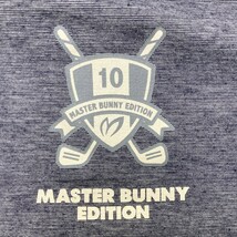 MASTER BUNNY EDITION マスターバニーエディション 10周年 ハイネック 長袖Tシャツ ネイビー系 6 [240101190185] ゴルフウェア メンズ_画像3