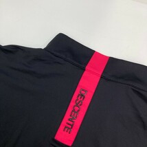 DESCENTE GOLF デサントゴルフ ハーフジップ 半袖Tシャツ ブラック系 XO [240101189652] ゴルフウェア メンズ_画像5