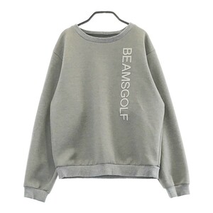 BEAMS GOLF ビームスゴルフ 2023年モデル ダンボールニット トレーナー グレー系 L [240101139341] ゴルフウェア レディース