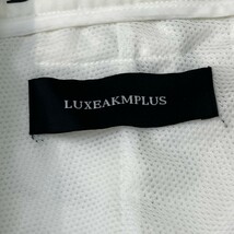 LUXEAKMPLUS　リュクスエイケイエムプラス ストレッチパンツ 総柄 ホワイト系 M [240101191062] ゴルフウェア メンズ_画像3