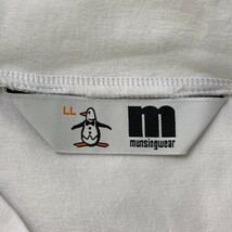 MUNSING WEAR マンシングウェア MEMQJA01 ハイネック 半袖Tシャツ ホワイト系 LL [240101192359] ゴルフウェア メンズ_画像3