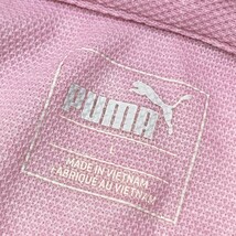 PUMA GOLF プーマゴルフ 半袖ポロシャツ ピンク系 L [240101191423] ゴルフウェア メンズ_画像3