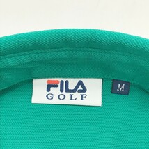 【1円】FILA GOLF フィラゴルフ 半袖ポロシャツ ボタンダウン グリーン系 M [240001928128] レディース_画像5