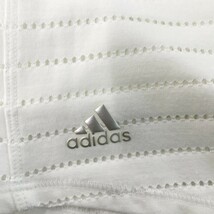 【1円】ADIDAS GOLF アディダスゴルフ 半袖ポロシャツ ホワイト系 S [240001940946] レディース_画像3