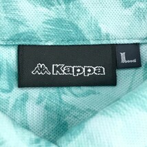 【1円】KAPPA GOLF カッパゴルフ 半袖ポロシャツ 総柄 グリーン系 L [240001954529] レディース_画像5