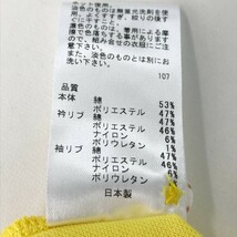 【1円】23区GOLF ニジュウサンクゴルフ 半袖ポロシャツ イエロー系 2 [240101059533] レディース_画像6