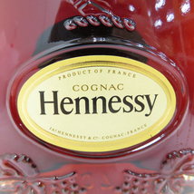 【未開栓】Hennessy ヘネシー XO クリアボトル 黒キャップ ブランデー 700ml 40% 古酒 [240003000860]_画像3