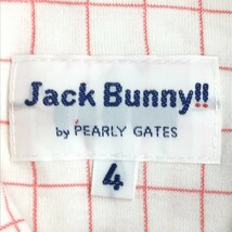 【1円】JACK BUNNY ジャックバニー 半袖シャツ チェック柄 レッド系 4 [240001932876] メンズ_画像5