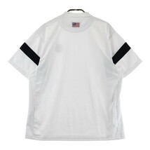 BRIEFING GOLF ブリーフィング 2023年モデル ハイネック半袖 Tシャツ ホワイト系 M [240101192149] ゴルフウェア メンズ_画像2