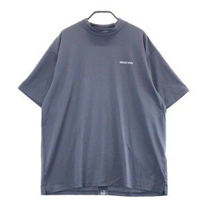 BRIEFING GOLF ブリーフィング 2023年モデル ハイネック 半袖Tシャツ ブルー系 L [240101186388] ゴルフウェア メンズ