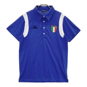 KAPPA GOLF Kappa Golf рубашка-поло с коротким рукавом нашивка оттенок голубого M [240101187675] Golf одежда мужской 