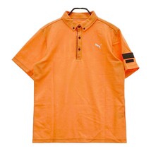 PUMA GOLF プーマゴルフ 半袖ポロシャツ オレンジ系 XXL [240101194261] ゴルフウェア メンズ_画像1