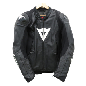 [1 jpy ][ beautiful goods ]DAINESE large ne-ze leather jacket SPORT PRO black group 48 [240101169552]