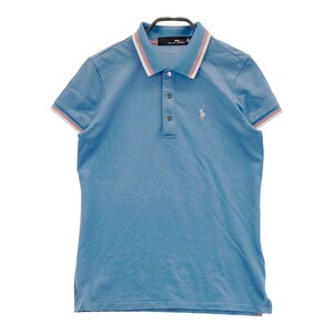 RLX Ralph Lauren рубашка-поло с коротким рукавом оттенок голубого XS [240101195573] Golf одежда женский 
