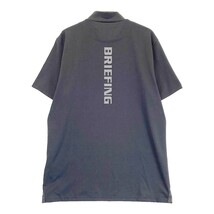 【1円】BRIEFING GOLF ブリーフィング ハイネック半袖Tシャツ グレー系 L [240101158049] メンズ_画像2