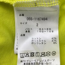 【1円】PEARLY GATES パーリーゲイツ 2021年モデル ハイネック 半袖Tシャツ グリーン系 2 [240001973927] レディース_画像6