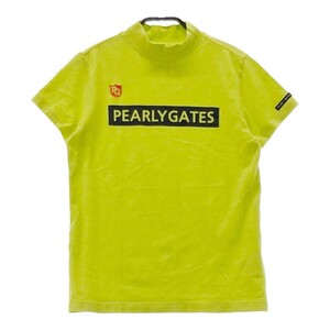 【1円】PEARLY GATES パーリーゲイツ ハイネック 半袖Tシャツ グリーン系 1 [240101066176] レディース