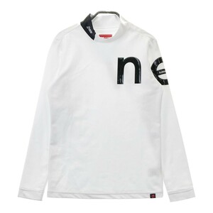 【1円】NEW BALANCE ニューバランス 2022年モデル ハイネック 長袖Tシャツ ホワイト系 2 [240101158619] レディース