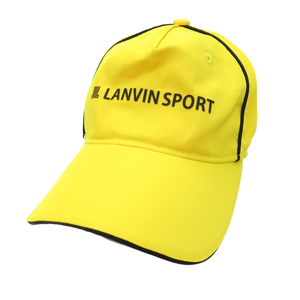 LANVIN SPORT ランバン スポール キャップ イエロー系 F(56-60cm) [240101198576] ゴルフウェア