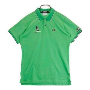 LECOQ GOLF ルコックゴルフ 半袖ポロシャツ グリーン系 LL [240101198016] ゴルフウェア メンズ