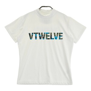 V12 ヴィトゥエルブ ハイネック 半袖Tシャツ ホワイト系 1 [240101198897] ゴルフウェア レディース
