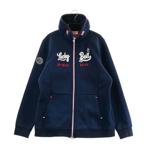 MUNSING WEAR マンシングウェア スウェット 長袖ジャケット ネイビー系 LL [240101197363] ゴルフウェア レディース