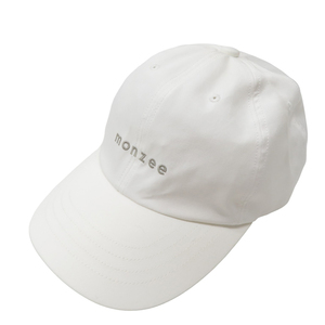 [1 jpy ]MONZEEmonji- cap white group inscription none [240101136646]