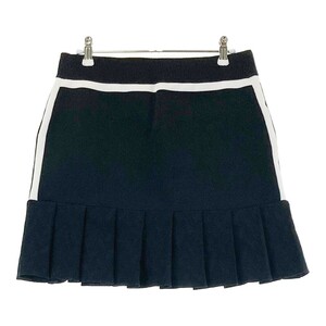 [1 иен ]NEW BALANCE New balance 012-2134903 2022 год модели плиссировать вязаный юбка оттенок черного 2 [240101140171] женский 