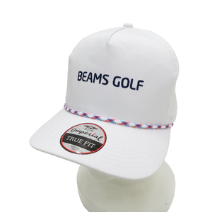 【1円】BEAMS GOLF ビームスゴルフ ×imperial キャップ ホワイト系 [240101185145]