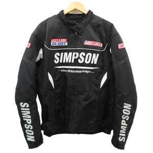 SIMPSON シンプソン ジャケット ブラック系 LL [240101193425] バイクウェア メンズ