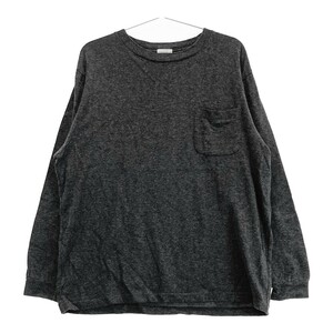 COMOLI コモリ 15F-05002 長袖Tシャツ グレー系 3 [240101186427] メンズ