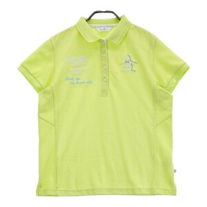 MUNSING WEAR マンシングウェア 半袖ポロシャツ グリーン系 LL [240101201868] ゴルフウェア レディース